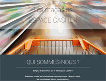 Tablet Screenshot of espacecasher.com